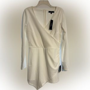 Romper dress long sleeve